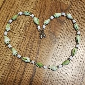 Shells and beaded choker